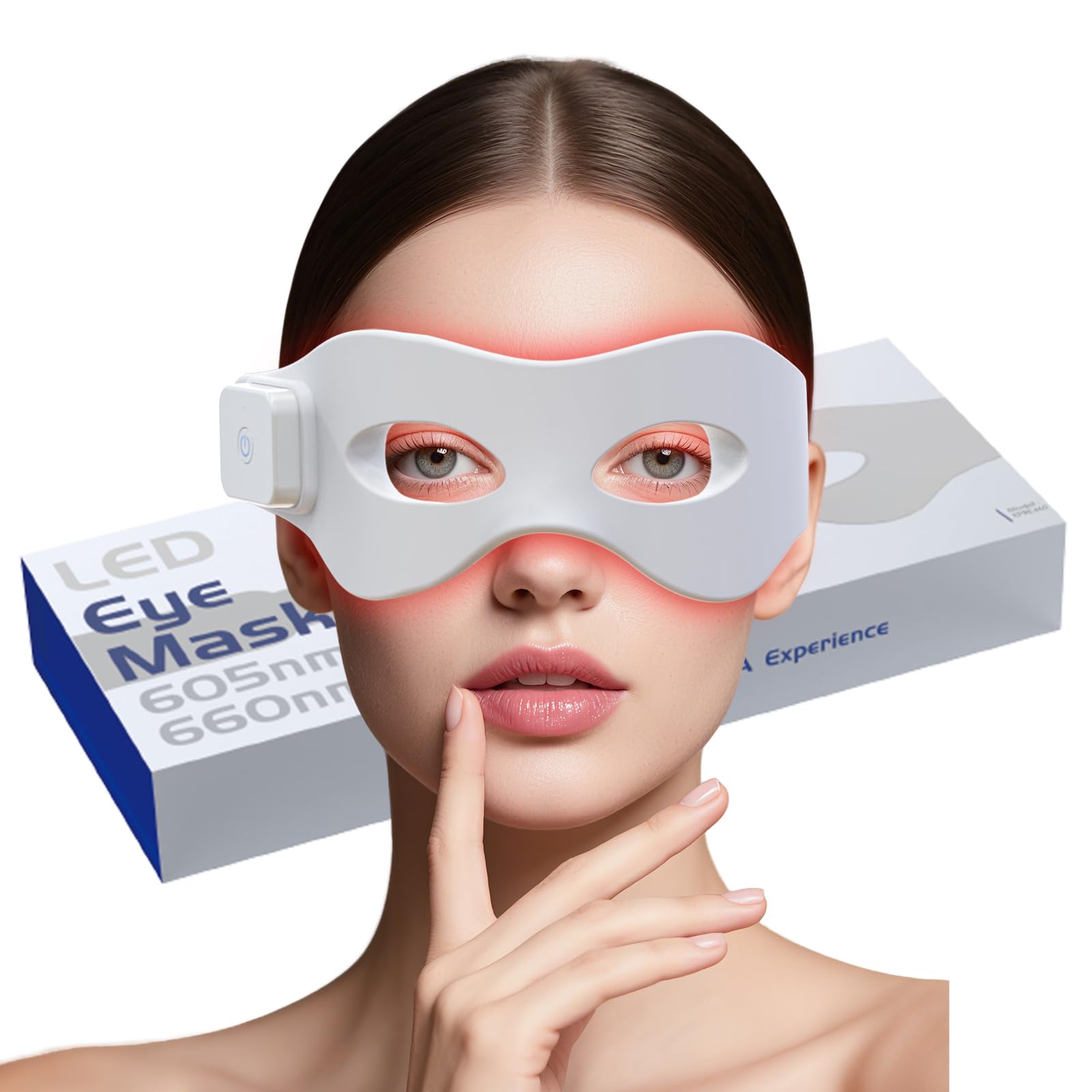 Light Therapy Glasses - Alat Pijat Mata EMS Cahaya Merah