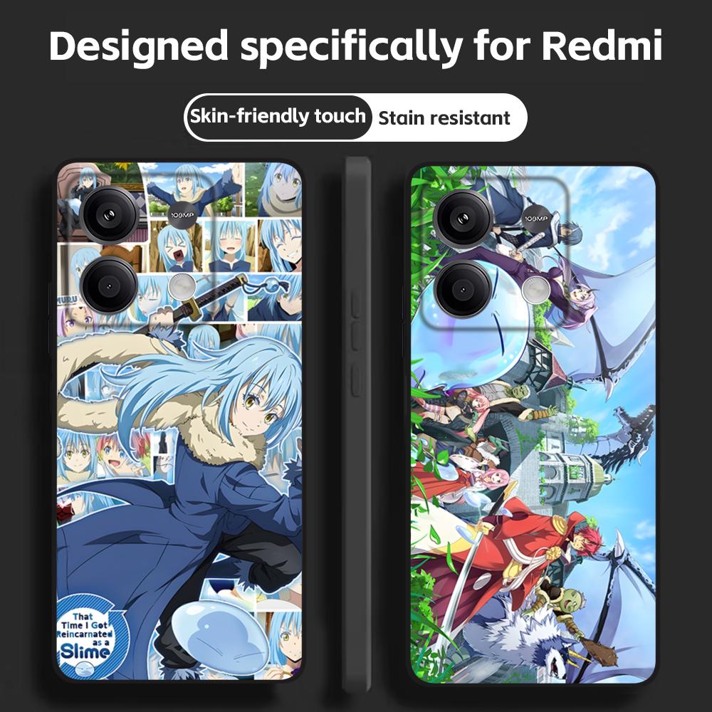 Casing Ponsel Lendir Anime Rim - Xiaomi Redmi Note 14 ulasan dan harga